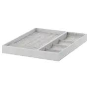KOMPLEMENT insert for pull-out tray, light grey, 50x58 cm