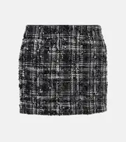 [Rotate] Rotate Sequined bouclé miniskirt AU 14 black
