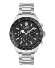 Philipp Plein Mens Stainless Steel 44mm Bracelet Fashion Watch