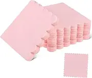 PRETYZOOM 150 Pieces of Charming Light Pink Napkins Scalloped Edges Bulk Paper Napkins for Baby Shower Wedding