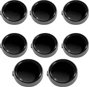 [OoSsSoO] Shirt Button Covers for Mens Shirts button cuffs 8 pcs enamel Button Cover Cufflinks alternatives Women Mens Tuxedo Evening Dress Formal Casual Shirt Buttons are the right size and ready to wear
