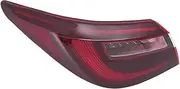 Compatible With Infiniti Q50 2018 2019 2020 2021，Rear Outer Tail Lights Assembly Driver Left Side Tail Lamp Light Brake Light 26555-6HH1B LH