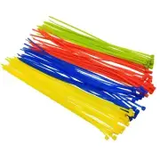 100pcs 8 Inch Self Locking Nylon Cable Ties Plastic Zip Tie Binding Wrap Straps