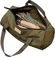 Camping Tent Stakes Bag,Large Capacity Canvas Bag | 11.8 in Tent Peg Bag for Hangings Design Thickened Canvas Tear-Resistant High Capacity Borato