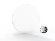 5" Clear Acrylic Plexiglass Lucite Circle Round Disc, 3/16" Thick, 5" Diameter