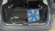 Rear Trunk Envelope Style Mesh Cargo Net for TOYOTA GRAND HIGHLANDER 2024-2025