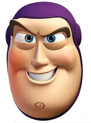 Starstills Buzz Lightyear Card Fancy Dress Mask (Toy Story)