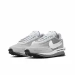 【NIKE 耐吉】SACAI X NIKE LDV WAFFLE X FRAGMENT 藤原浩 閃電 灰白 男女款 DH2684-001