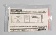 WALTHERS TRAIN DECALS HO GAUGE CHICAGO NORTH WESTERN 400 FLEET WHITE 38-17 #5