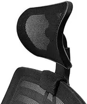 Hi-Back Chair Mesh Headrest Height Adjustable Computer Chair Headrest Pillow for Chair Office Neck Protection Headrest for Office Chair Accessories (Black/Grey/Blue/Green)