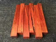 JARRAH TIMBER PEN BLANKS X 6 Woodturning. FEATURE GRADE TIMBERS