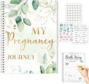 Pregnancy Memories Book, Journal Planner Memories Book, Beautiful Design Planning Tool for Pregnancy Diary, Birth Examination Record, Baby Growth Record