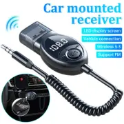 Portable Bluetooth 5.3 Wireless Transmitter Receiver USB Audio Adapter 3.5mm Aux