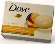 Dove GLOWING Beauty Bar Soap, Mango & Almond Butter (1 BAR)