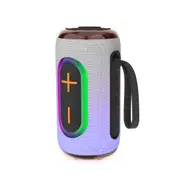 Laser RGB Bluetooth Speaker Future Dusk Fabric TWS AUX USB MicroSD Portable