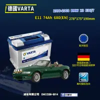 在飛比找蝦皮購物優惠-CS車材-VARTA 華達電池 BMW Z3 E36/7 9