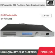 50W FM Transmitter For Campus Broadcasting Car Transmitter FM Car Stereo Radio