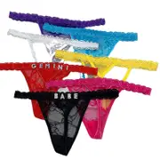 Customized name thongs, sexy personalized womens name thongs, customized name thongs, customized thong panties -GSL P1