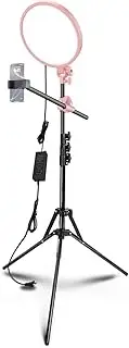Large Ring Light Professional 55W with 72" Tripod Stand,Full-Screen Selfie Ring Light All-Purpose Stand for Live Stream, YouTube, TikTok, Video Recording with Remote. (white-12, 13)