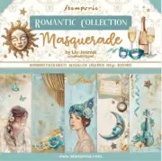 Stamperia MASQUERADE - 12" X 12" - Double Sided Paper - 10 SHEETS