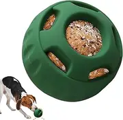 Food Ball for Dogs – Reusable Dog Puzzle Toy for Treats | Chew-Resistant Food Dispenser Ball for Small & Large Dogs, Sensory Stimulation, Play, and