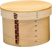 Hinoki Wappa Hitsu, Large, Body: Approx. φ7.7 x H 5.3 inches (19.5 x 13.5 cm) (approx. 5 cups)) | Lacquerware, Wood Products