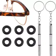 Eyeglass Repair Kits Glasses Grips Hinge Tighteners Eyeglass Frame Grips Eyeglas