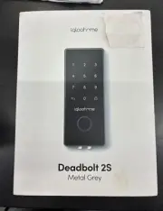 IglooHome Smart Deadbolt 2S - Metal Gray