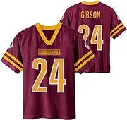 [Outerstuff] Antonio Gibson Washington Commanders #24 Burgundy Kids Youth 4-20 Home Player Jersey