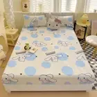 Kids Cartoon Bed Fitted Sheet Set SRO Decor Single/Double/Queen/King Size