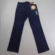 Vintage Levis Action Jeans Sz 40 Dark Wash Denim Brown Tab New w Tags 90s 40x34