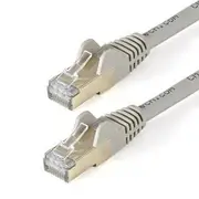 StarTech 7.5m CAT6a Shielded Snagless Ethernet Cable, Grey - 6ASPAT750CMGR