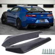 2x For Porsche Accessories Rear Bumper Lip Diffuser Splitter Canard Protectors (for: Porsche)