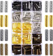 200 Pieces Aglets Metal Aglets for Shoelaces Shoelace Tips Head Aglets Replacem