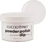 Cuccio Powder Polish - Acrylic Nail Colour Dip System - 163g (5.75oz) Dipping Powder - White