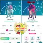 ⚡Dynamax Suicune Trade Go ⚡ Pokemon Trade Go Register Trade 20k