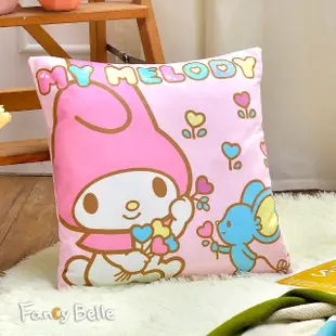 【Fancy Belle】三麗鷗Sanrio麂皮靠墊 45*45CM(多款任選)