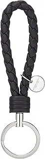 Bottega Veneta 113539 V001D Intrecciato Key Ring Lamb Leather, tourmaline, Free Size
