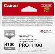 [Canon] PFI-4100 GY Printer Ink Tank, Gray, 80 ml