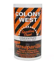 Colony West Sarsaparilla Brew Kit Home Brew Kit Quality makes 23L 60 X 375ml