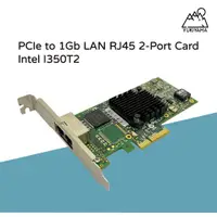 在飛比找蝦皮購物優惠-【台灣公司現貨】 PCIe 1Gb LAN RJ45 雙埠 