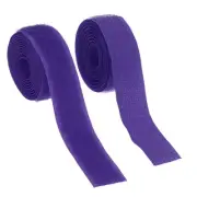 Sew on Hook and Loop Tape, 3/4 Inch Nylon Fastener Strips 1 Yards (Purple)