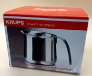 Krups 20 oz Italian Style Stainless Steel Frothing Pitcher Model #085 New in Box