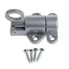 Aluminum Hasp for Latch Auto Door Lock Self Locking Barn Door Lock Fence Gate fo