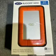 LaCie Rugged Mini 2TB External HDD (LAC9000298) - All-Terrain Mobile Hard Drive