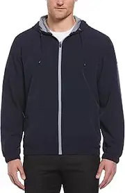 [Perry Ellis] Men's Long Sleeve Full Zip Jacket