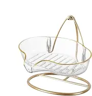 Shampoo Bars Holder, Drainage Soapbars Stand Storage No Drilling, Standing Shampoo Bars Holder for Home, Hotels, Dorm, and Resorts