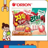 在飛比找松果購物優惠-韓國 ORION 好麗友 水果軟糖 216g 荔枝口味 李子