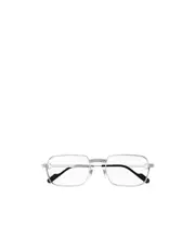 Cartier Square Frame Glasses 56 White