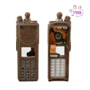1Pack Brown Replacement Housing Case For XTS3000 Model 3 Radio With Speaker